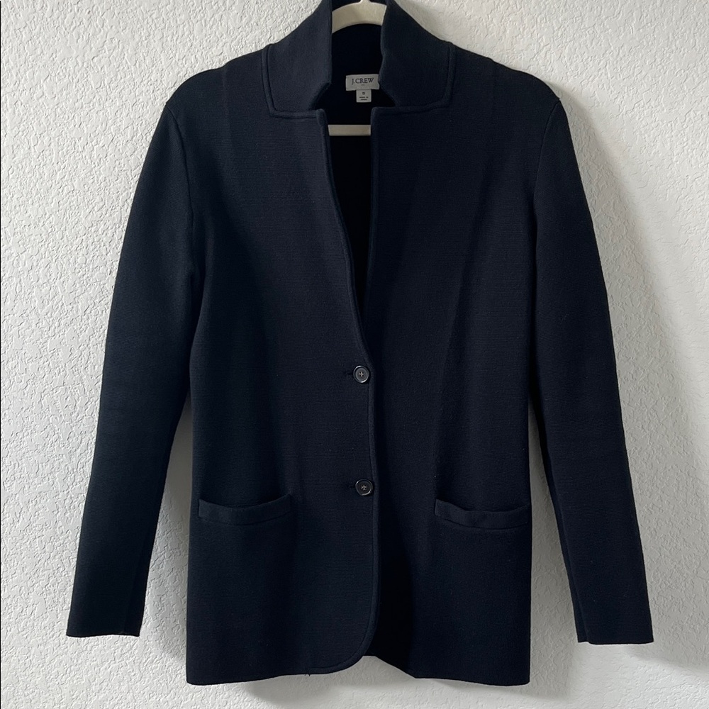 J. Crew Women’s Black Sweater Blazer